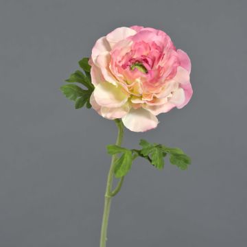 Faux ranunculus KRISTY, pink-fuchsia, 24"/60cm, Ø3.9"/10cm Faux ranunculus KRISTY, pink-fuchsia, 24"/60cm, Ø3.9"/10cm
