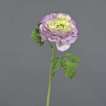 Artificial ranunculus KRISTY, lilac-cream, 60cm, Ø10cm Artificial ranunculus KRISTY, lilac-cream, 60cm, Ø10cm