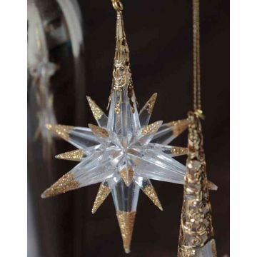 Star, acrylic, 3.9"/10cm