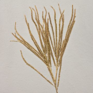 THEOBALD artificial cedar branch, glitter, gold, 60 cm THEOBALD artificial cedar branch, glitter, gold, 60 cm