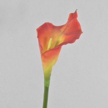 Artificial Calla CRISTINA, orange, 3ft/105cm, 5.5"x11"/14x27cm Artificial Calla CRISTINA, orange, 3ft/105cm, 5.5"x11"/14x27cm