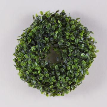 Faux boxwood wreath HEINZ, Ø9"/24cm Faux boxwood wreath HEINZ, Ø9"/24cm