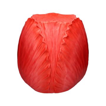 Tulip-shaped side table MOLANI, red, 18"/45cm, Ø18"/46.5cm Tulip-shaped side table MOLANI, red, 18"/45cm, Ø18"/46.5cm