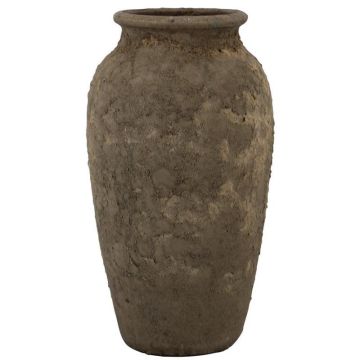 SENTIF textured ceramic vase, grey, 50cm, Ø26cm SENTIF textured ceramic vase, grey, 50cm, Ø26cm