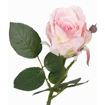 Artificial flower rose VRONI, pink, 12"/30cm, Ø 2.4"/6cm Artificial flower rose VRONI, pink, 12"/30cm, Ø 2.4"/6cm