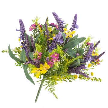 Decorative summer bouquet ERIFE lavender buttercup, coloured, 10"/25cm, Ø 8"/20cm Decorative summer bouquet ERIFE lavender buttercup, coloured, 10"/25cm, Ø 8"/20cm