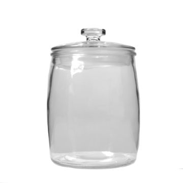 Sweet jar TEHANI with lid, transparent, 10"/26cm, Ø7.1"/18cm Sweet jar TEHANI with lid, transparent, 10"/26cm, Ø7.1"/18cm