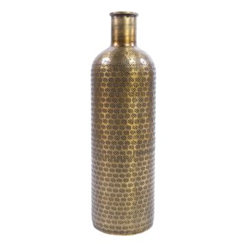 MAGDALINA metal bottle vase, gold, 53 cm, Ø14.5 cm MAGDALINA metal bottle vase, gold, 53 cm, Ø14.5 cm
