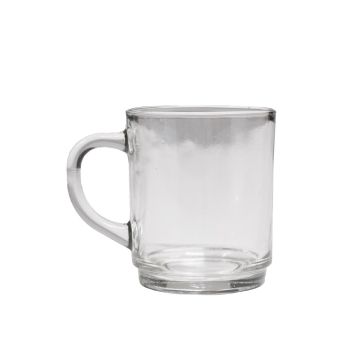 KINSY tea glass with handle, set of 3, clear, 10 cm, Ø7 cm, 250 ml KINSY tea glass with handle, set of 3, clear, 10 cm, Ø7 cm, 250 ml