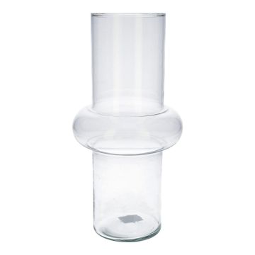 ELSABEA glass vase, recycled, clear, 31 cm, Ø15.1 cm ELSABEA glass vase, recycled, clear, 31 cm, Ø15.1 cm