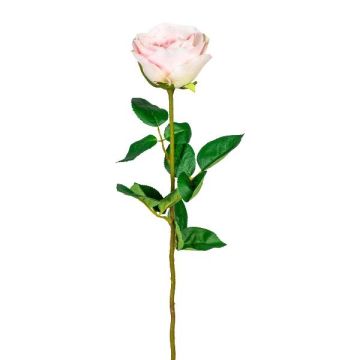 Artificial flower Rose NORLAN, pink, 28"/70cm