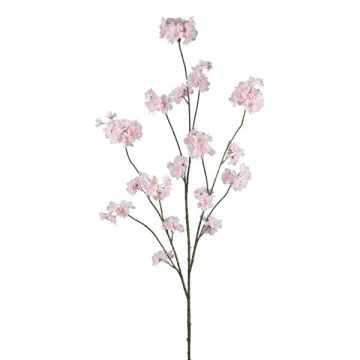 Decorative branch Japanese flowering cherry VORLUN with flowers, pink, 4ft/130cm