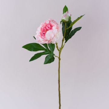 Artificial peony FYRFAR, open, pink, 60cm Artificial peony FYRFAR, open, pink, 60cm