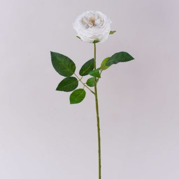 Artificial rose MARNUK, cream-white, 60cm, Ø9cm Artificial rose MARNUK, cream-white, 60cm, Ø9cm