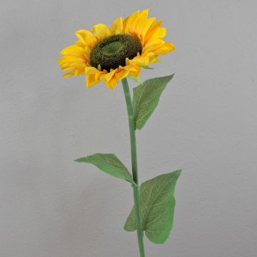 Artificial sunflower EDSINA, yellow-orange, 110 cm, Ø24 cm Artificial sunflower EDSINA, yellow-orange, 110 cm, Ø24 cm