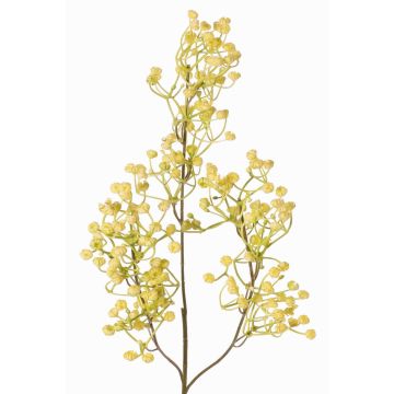 Decorative gypsophila branch MURMYN, yellow-green, 65 cm Decorative gypsophila branch MURMYN, yellow-green, 65 cm