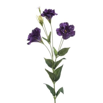 Artificial Lisianthus IRONA, dark purple, 80cm Artificial Lisianthus IRONA, dark purple, 80cm