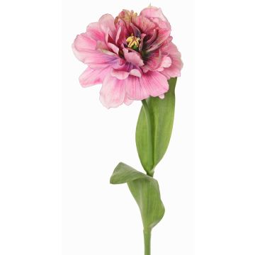 Artificial parrot tulip STEFANIE, dark pink, 65cm, Ø14cm Artificial parrot tulip STEFANIE, dark pink, 65cm, Ø14cm
