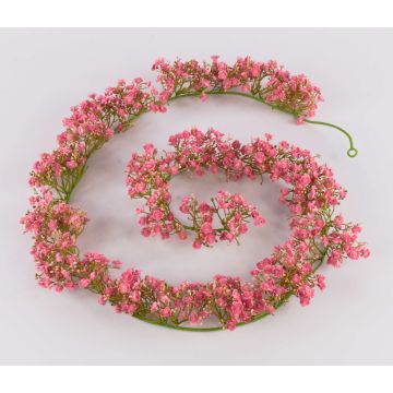 False gypsophilia garland LITAGO, pink-fuchsia, 6ft/180cm False gypsophilia garland LITAGO, pink-fuchsia, 6ft/180cm