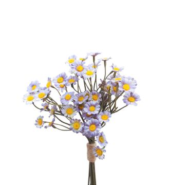 False flower Chrysanthemum bunch WEMKE, light purple-blue, 14"/35cm