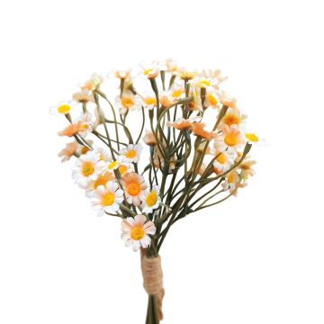 False flower Chrysanthemum bunch WEMKE, light pink-cream, 14"/35cm