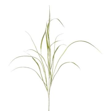Artificial reed grass branch TROVAL, green-silver, 3ft/105cm