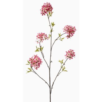 Decorative cherry branch SLIRKO with blossoms, dark pink, 115 cm Decorative cherry branch SLIRKO with blossoms, dark pink, 115 cm