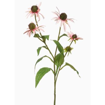 Artificial coneflower branch MILROV, light pink, 30"/75cm Artificial coneflower branch MILROV, light pink, 30"/75cm