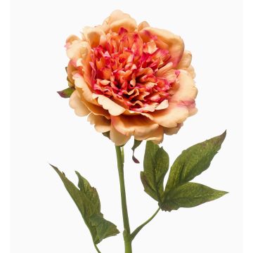 Artificial peony GAVRON, orange, 55cm Artificial peony GAVRON, orange, 55cm