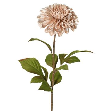 Satin dahlia TINFAS, pale pink, 24"/60cm, Ø5.1"/13cm Satin dahlia TINFAS, pale pink, 24"/60cm, Ø5.1"/13cm