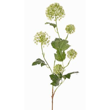 Artificial snowball branch TENSHI, green, 35"/90cm, Ø2"-3.9"/5-10cm Artificial snowball branch TENSHI, green, 35"/90cm, Ø2"-3.9"/5-10cm