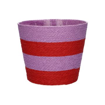 Plant basket NERIONKO MULTI, purple-red, 6.3"/16cm, Ø7.5"/19cm Plant basket NERIONKO MULTI, purple-red, 6.3"/16cm, Ø7.5"/19cm