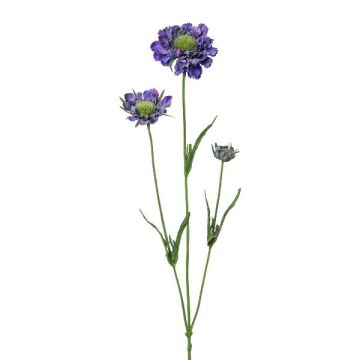 Artificial scabiosa branch ATLENTO, purple, 26"/65cm Artificial scabiosa branch ATLENTO, purple, 26"/65cm