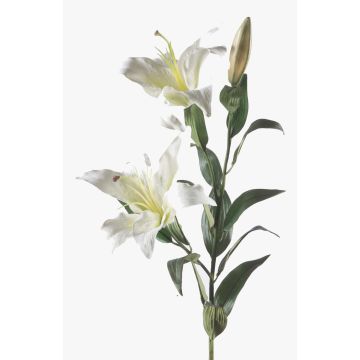 Artificial flower Lily KIRSTEN, white, 33"/85cm, Ø 5.9"/15cm Artificial flower Lily KIRSTEN, white, 33"/85cm, Ø 5.9"/15cm