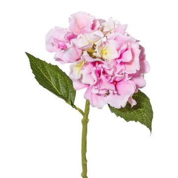Decorative flower Hydrangea BLUVE, pink, 14"/35cm