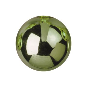 Christmas baubles FABIANA, 48 pcs, shiny light green, Ø1.4"/3.5cm Christmas baubles FABIANA, 48 pcs, shiny light green, Ø1.4"/3.5cm