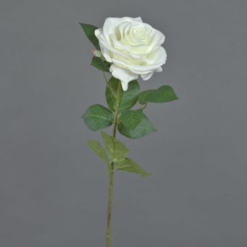 KAILIN artificial rose, white, 65 cm, Ø 9 cm