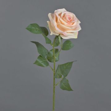 KAILIN artificial rose, pink-cream, 65 cm, Ø 9 cm KAILIN artificial rose, pink-cream, 65 cm, Ø 9 cm