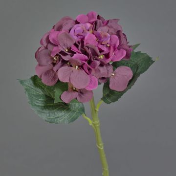 Artificial hydrangea FUXIANG, purple, 50cm, Ø16cm