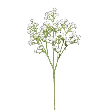 Fabric gypsophila CECILIA, white, 22"/55cm, Ø0.4"/1cm Fabric gypsophila CECILIA, white, 22"/55cm, Ø0.4"/1cm