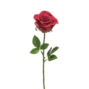 RUYUN artificial rose, pink, 45cm, Ø8cm