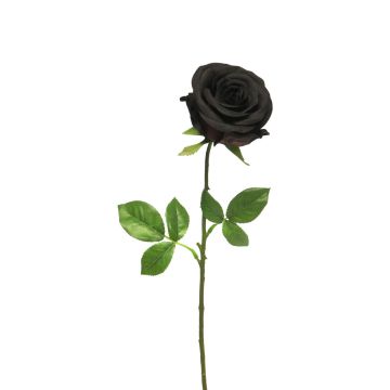 RUYUN artificial rose, black, 45 cm, Ø 8 cm RUYUN artificial rose, black, 45 cm, Ø 8 cm