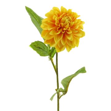WANRU artificial dahlia, yellow-orange, 50 cm, Ø 9 cm WANRU artificial dahlia, yellow-orange, 50 cm, Ø 9 cm