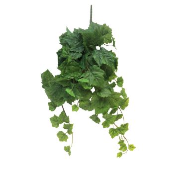 Artificial vine hanger HONG, with support stick, green, 60cm Artificial vine hanger HONG, with support stick, green, 60cm