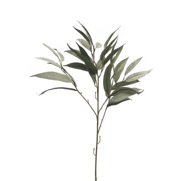 Artificial mango branch WENLIAN, green-grey, 30"/75cm