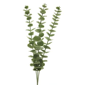 Artificial eucalyptus branch XUAN, green, 60cm