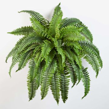 Artificial Boston fern SAMUEL, spike, green, 24"/60cm, Ø 3ft/90cm