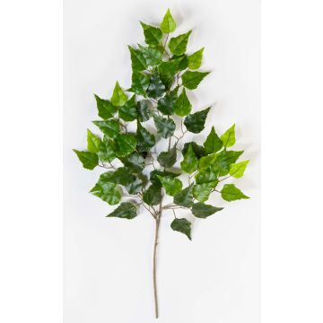 Artificial birch branch HENRIK, green, 28"/70cm