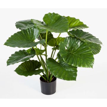 Artificial Alocasia Calidora SALONI, green, 30"/75cm