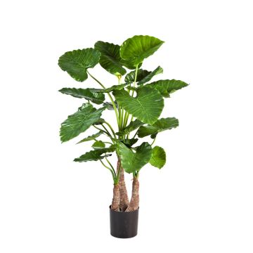 Artificial plant Alocasia Calidora SURI, green, 4ft/120cm